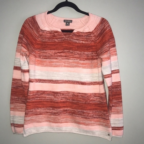 Eddie Bauer Summer Sunset Sweater Size Medium​​​ - Picture 1 of 6